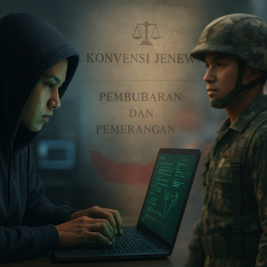 Opini: Ancaman Siber dan Peperangan Hybrid: Di Mana Batasan Etika dan Hukumnya?
