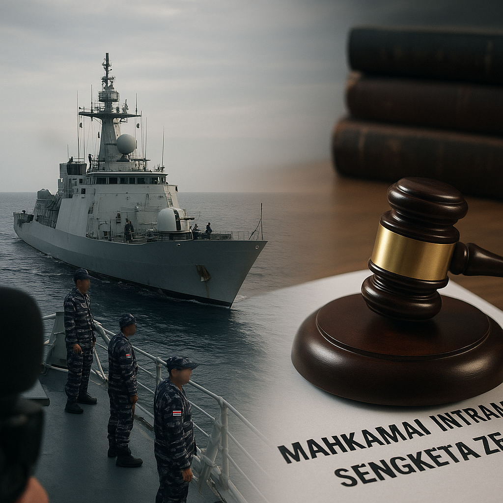 TNI AL Menangkan Kasus Sengketa Laut Natuna: Pencaplokan Zona Ekonomi Eksklusif oleh Kapal Asia