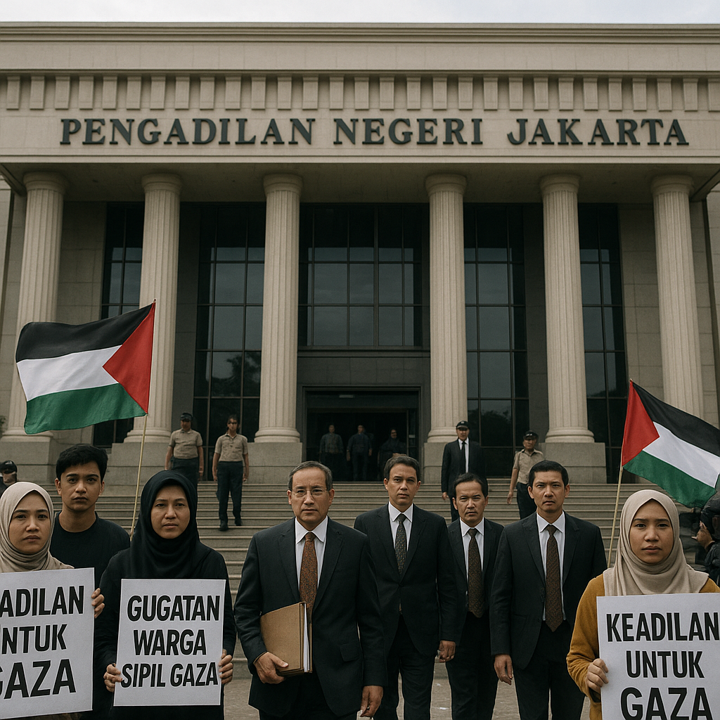 Gugatan Warga Sipil Gaza di PN Jakarta: Uji Ketaatan Indonesia pada Prinsip Universal Jurisdiction
