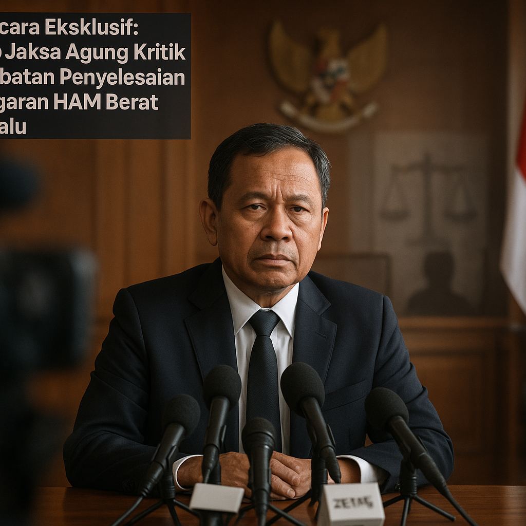 Wawancara Eksklusif: Mantan Jaksa Agung Kritik Perlambatan Penyelesaian Pelanggaran HAM Berat Masa Lalu