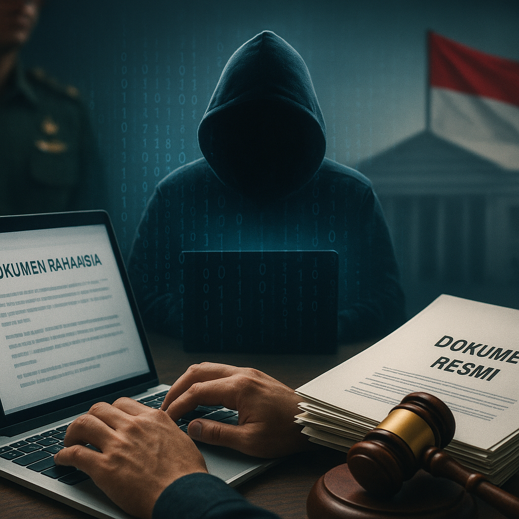 Kebocoran Data Pertahanan: Uji Kedaulatan Siber dan Akuntabilitas Hukum Penyelenggara Negara