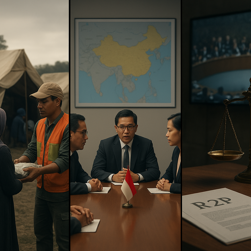 Merespons Krisis Kemanusiaan di Negara Tetangga: Analisis Kewajiban Hukum dan Batas Etis Intervensi Kemanusiaan Indonesia