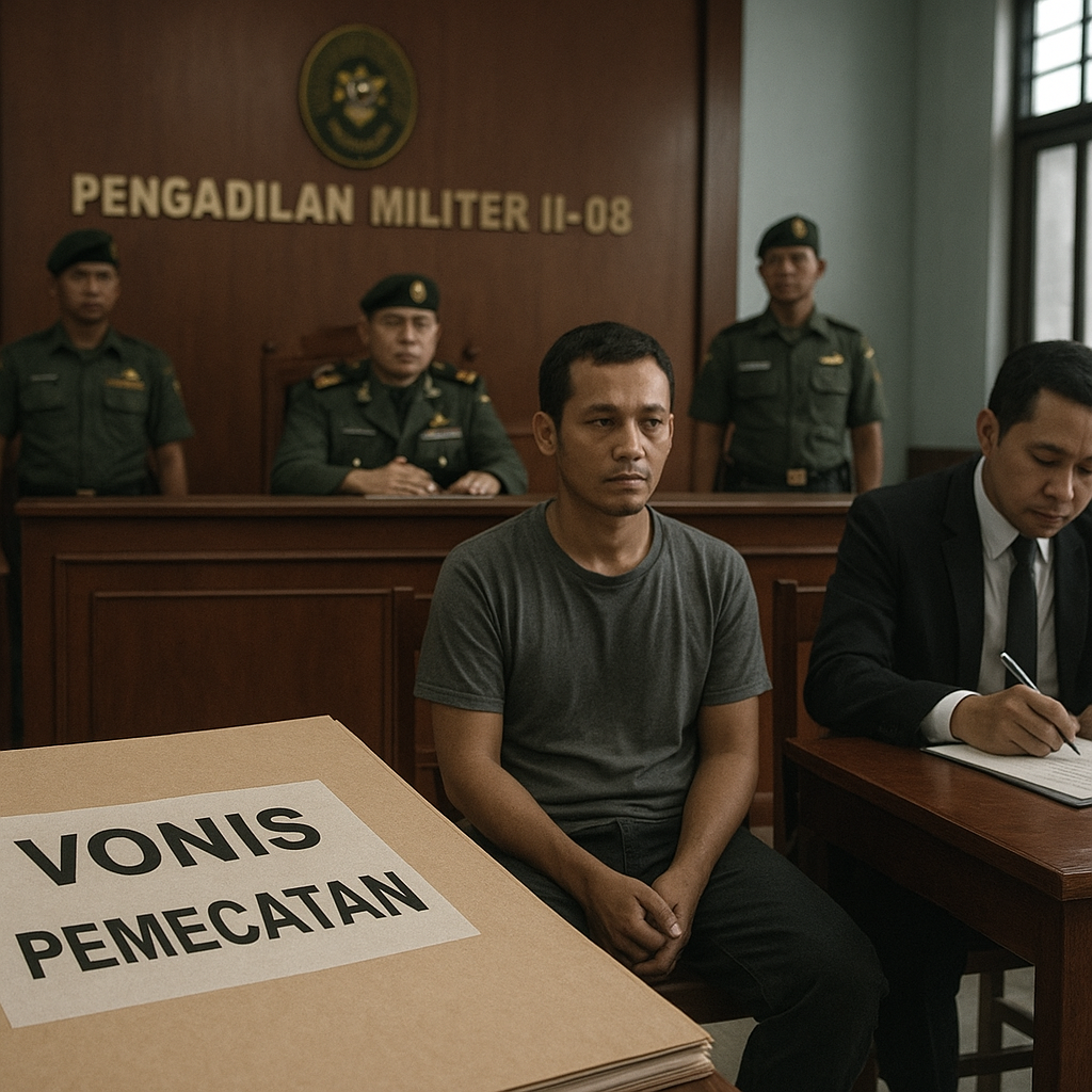 Vonis dan Pemecatan dalam Kasus Andrie Yunus: Analisis Kritis atas 'Keadilan' di Ruang Pengadilan Militer