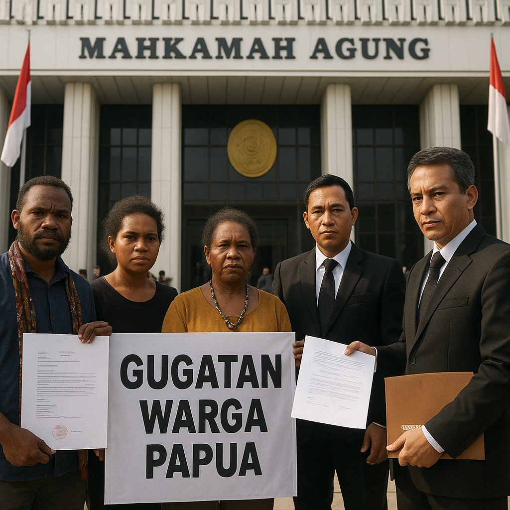 Gugatan Warga Papua ke Mahkamah Agung Soroti Penggunaan Doktrin 'Perang Asimetris' dalam Konflik