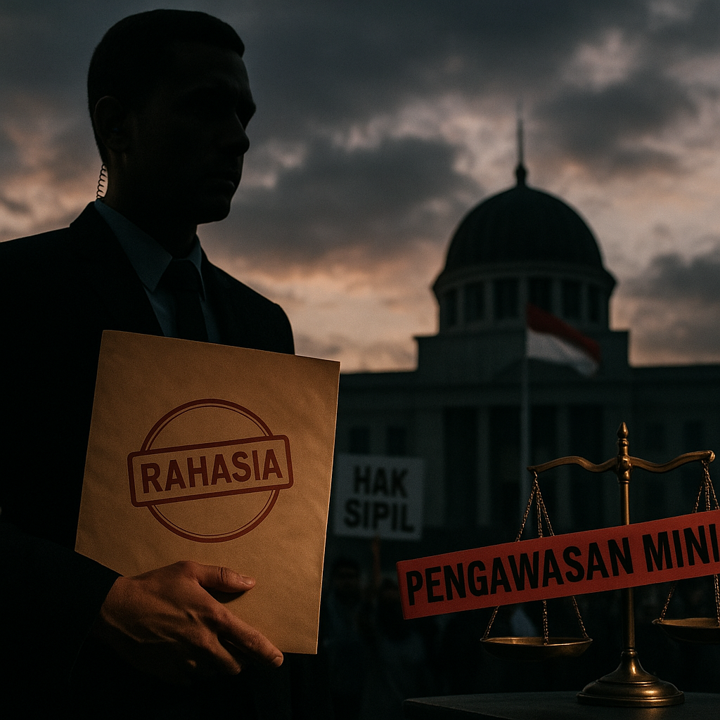 Analisis: UU Intelijen Baru dan Ancaman terhadap Due Process of Law