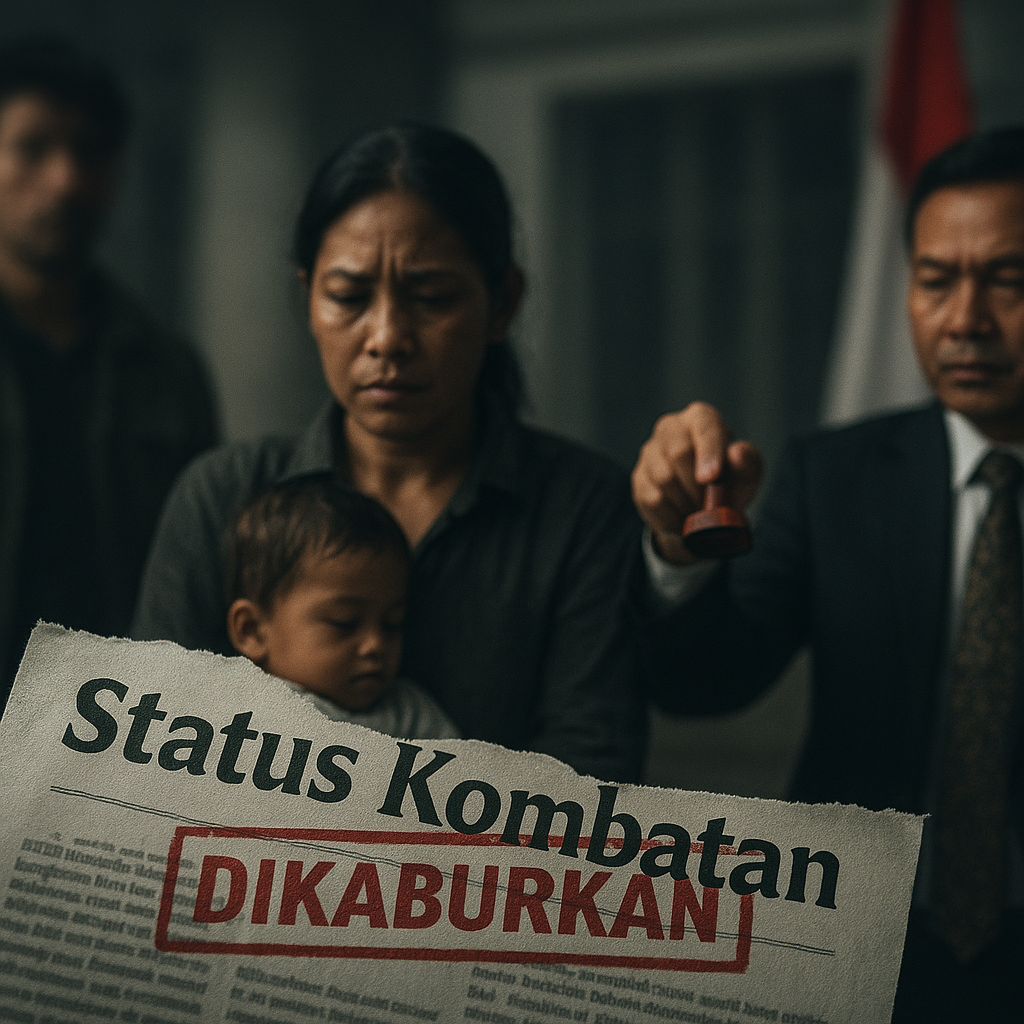 Status Kombatan dalam Konflik Asimetrik: Kategori Hukum yang Mengaburkan dan Potensi Pelanggaran Hukum Humaniter