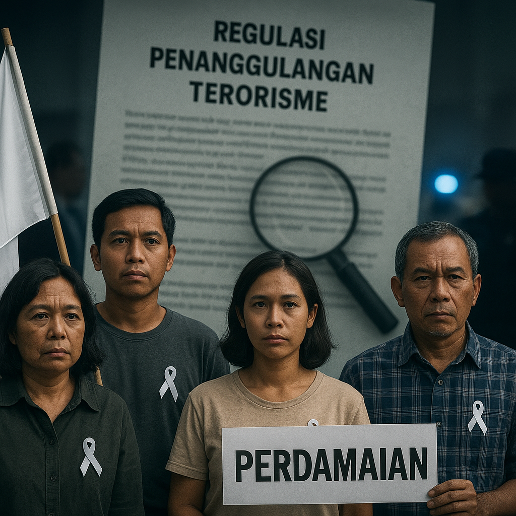 Kajian Lembaga HAM: Regulasi 'Penanggulangan Terorisme' Berpotensi Kriminalisasi Aktivis Perdamaian