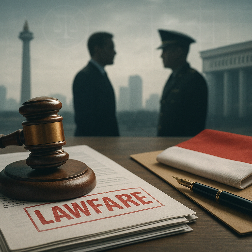 Opini: Ancaman 'Lawfare' dan Perlunya Strategi Hukum Pertahanan Nasional yang Kokoh