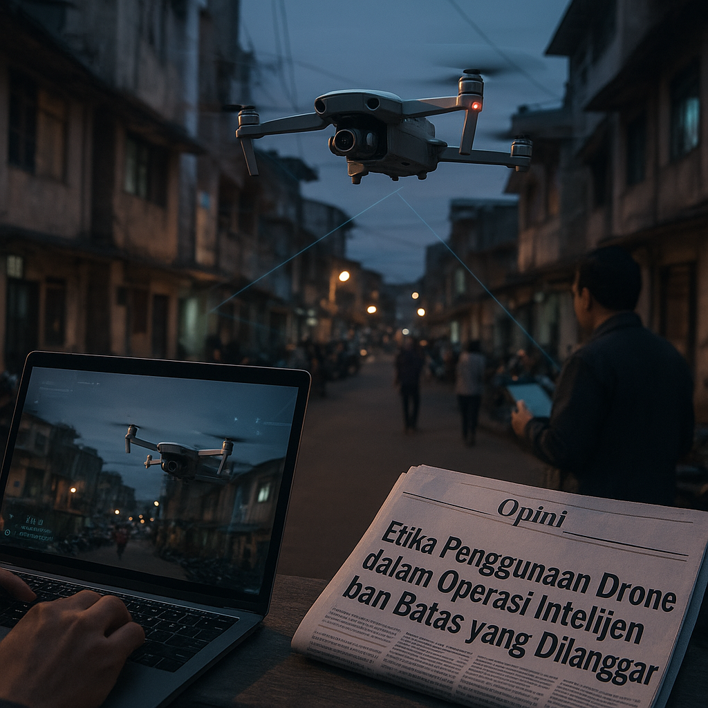 Opini: Etika Penggunaan Drone dalam Operasi Intelijen dan Batas yang Dilanggar