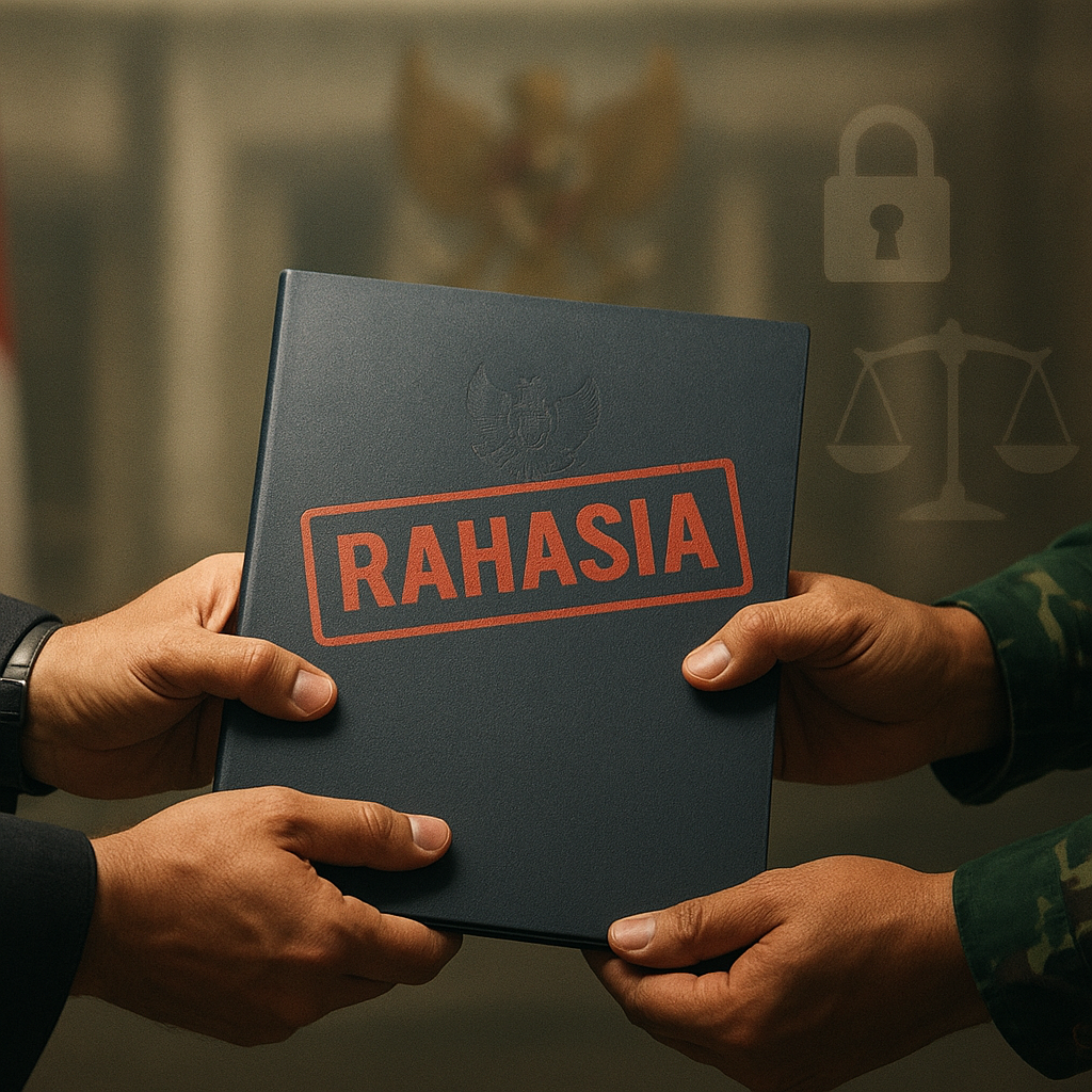 Membedah Etika Kerahasiaan dalam Kontrak Senjata dan Pertahanan: Antara Kepentingan Nasional dan Akuntabilitas Publik