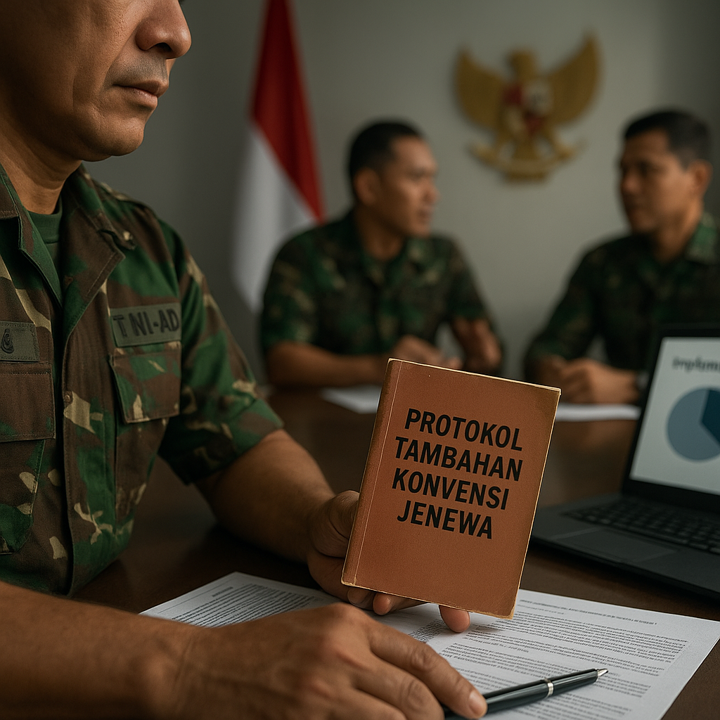 Riset: Implementasi Protokol Tambahan Konvensi Jenewa di Lingkungan Militer Indonesia Masih Parsial
