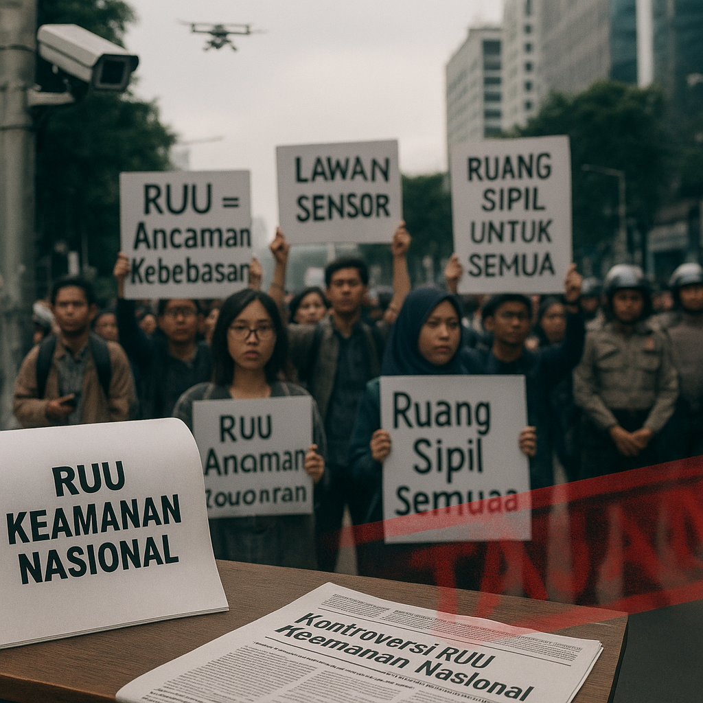 Kontroversi RUU Keamanan Nasional: Ancaman terhadap Ruang Sipil dan Kebebasan Berekspresi?