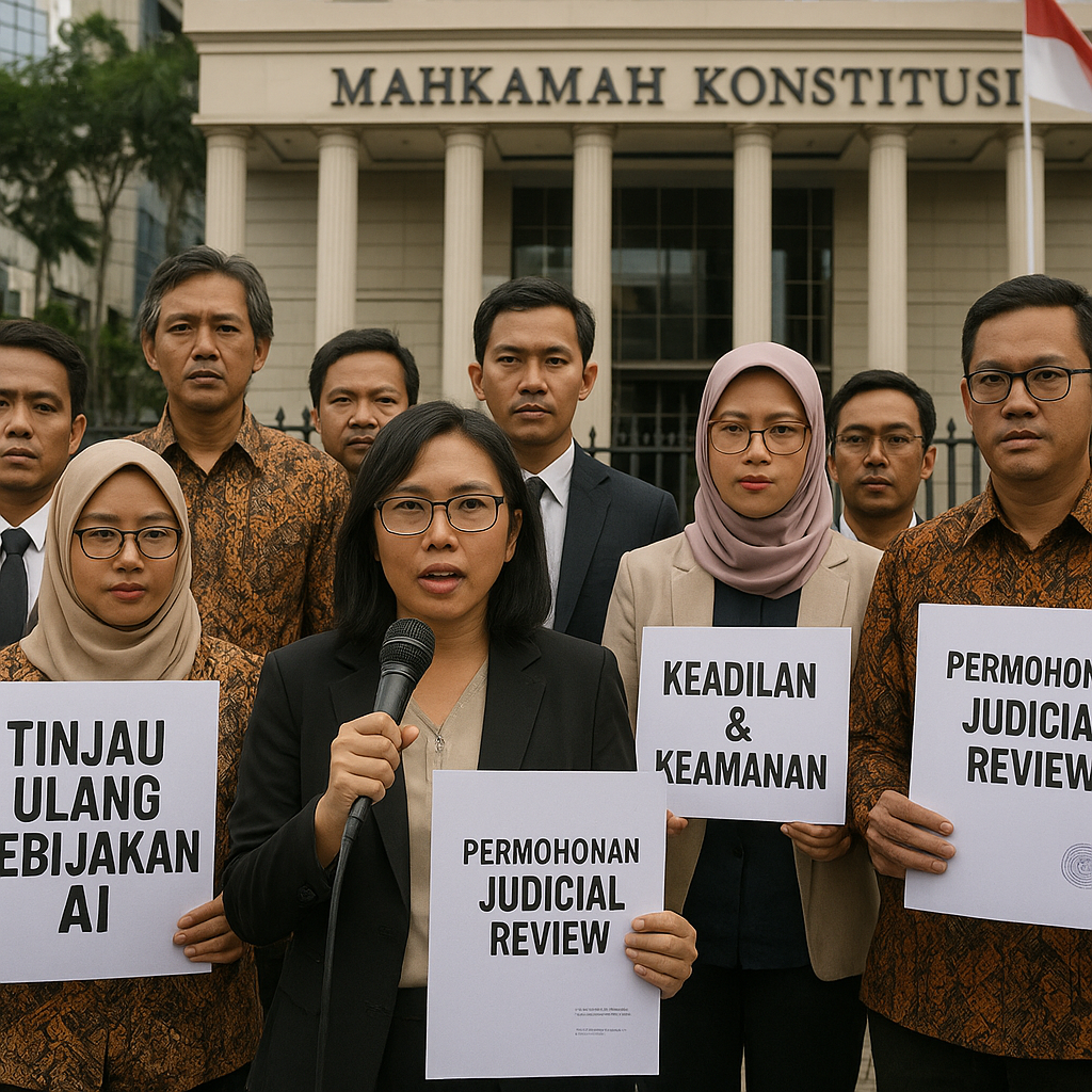 Mahkamah Konstitusi Diminta Tinjau Ulang Kebijakan Penggunaan AI dalam Sistem Pertahanan Nasional