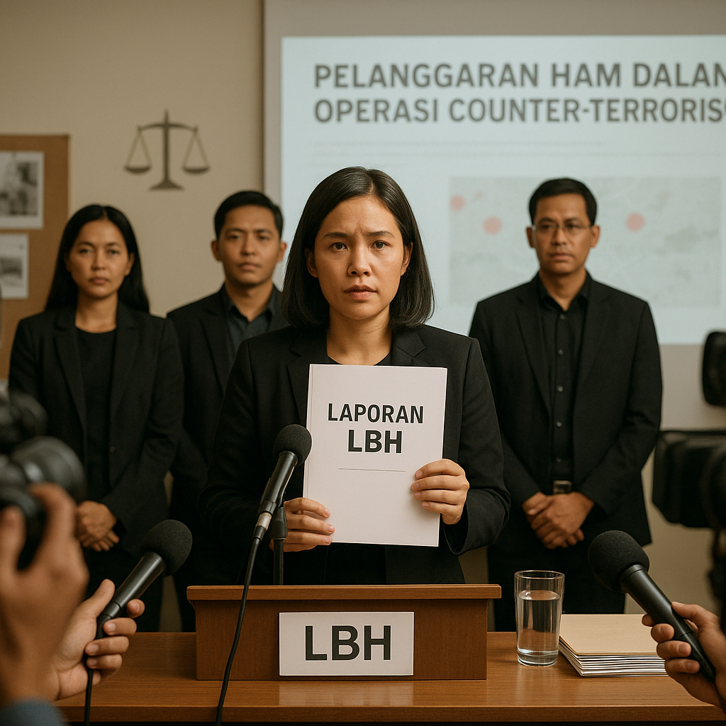 Pelanggaran HAM dalam Operasi Counter-Terrorism: Analisis Laporan LBH terhadap Kebijakan Negara
