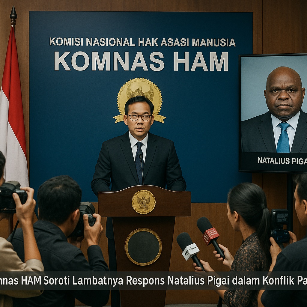 Komnas HAM Soroti Lambatnya Respons Natalius Pigai dalam Konflik Papua