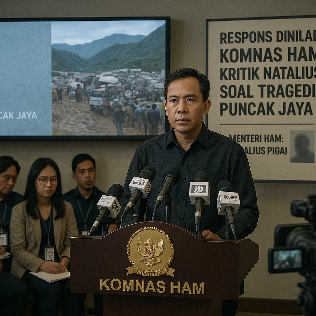 Respons Dinilai Lambat, Komnas HAM Kritik Natalius Pigai soal Tragedi Puncak Jaya