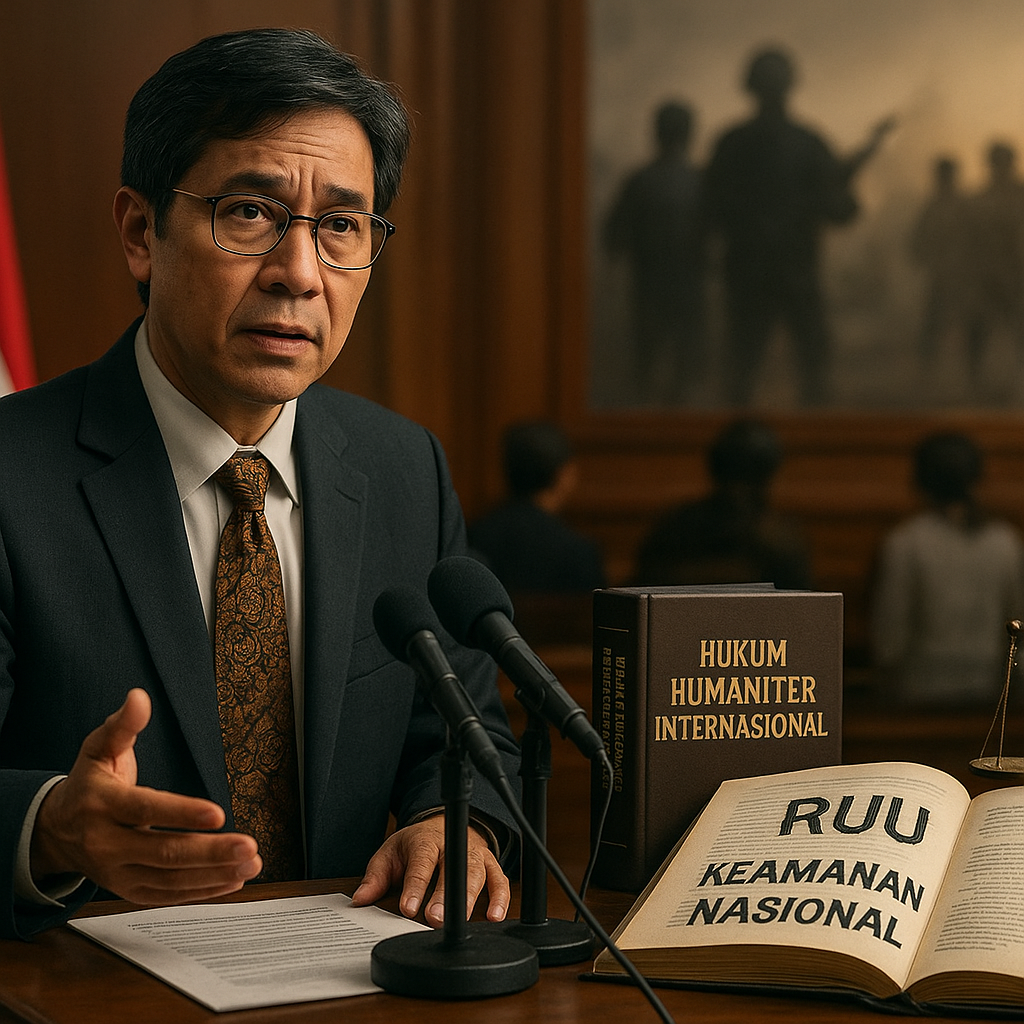 Pakar Hukum Internasional Kritik RUU Keamanan Nasional yang Abaikan Prinsip Pembedaan dalam Konflik Bersenjata