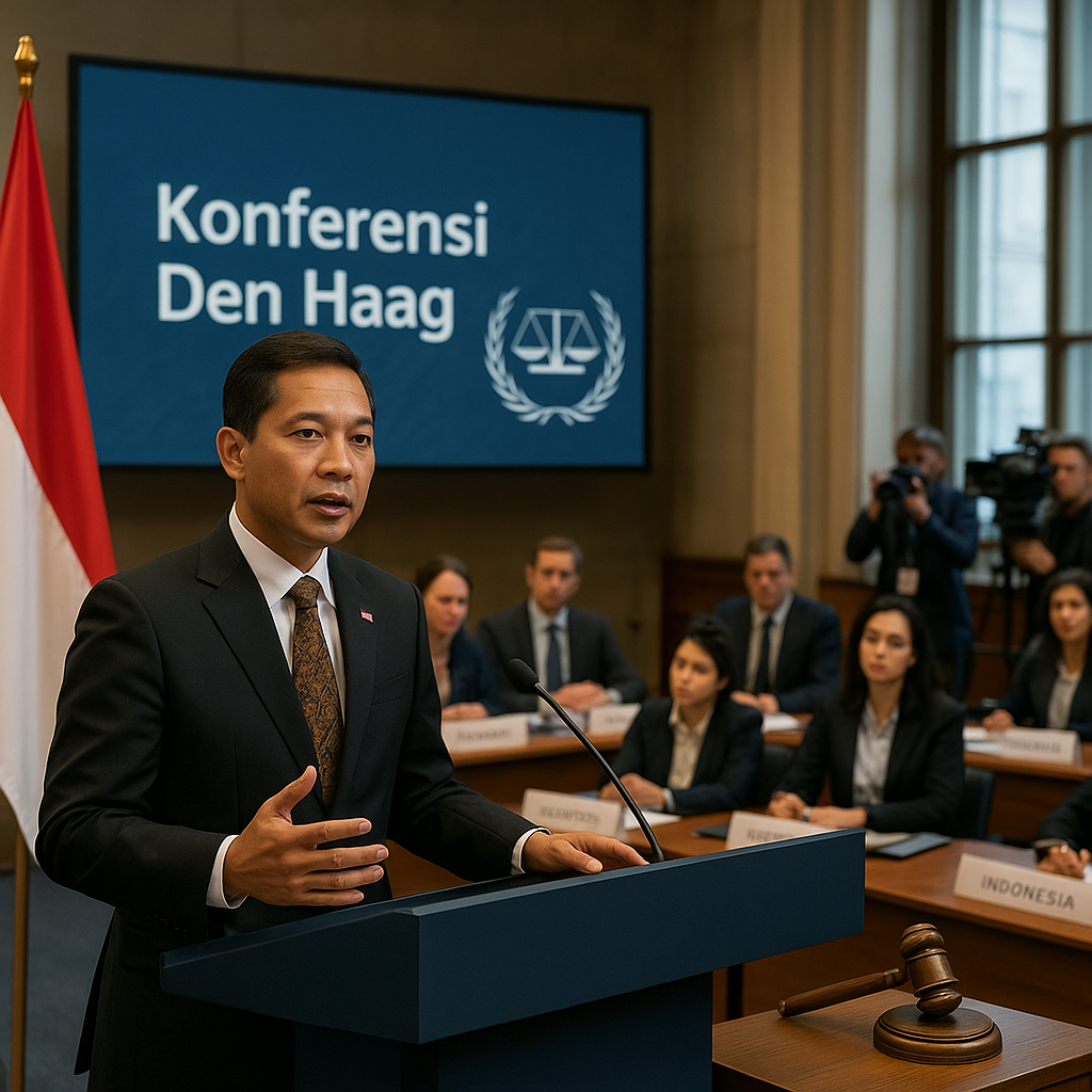 Konferensi Den Haag: Indonesia Dorong Penguatan Mekanisme ICC untuk Kasus Kejahatan Agresi