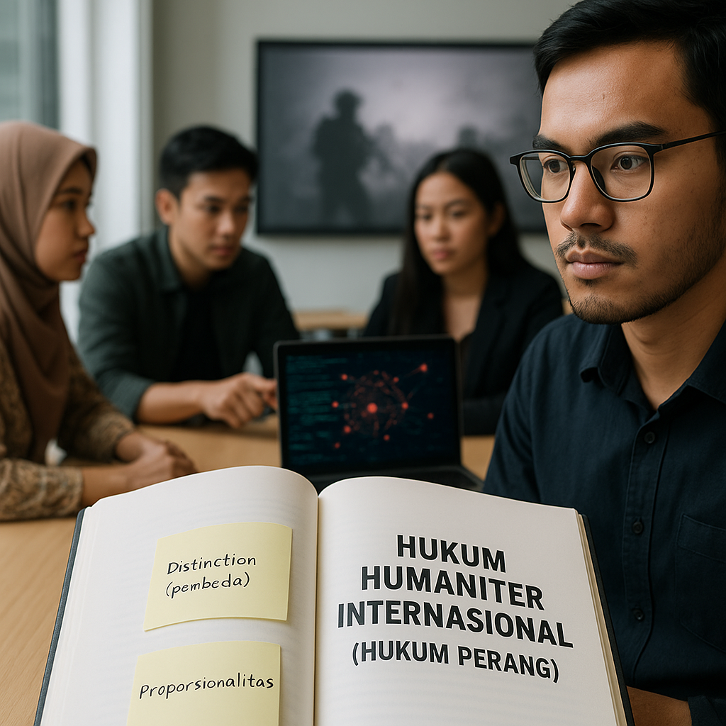 Riset: Persepsi Milenial terhadap Hukum Perang dan Keterlibatan dalam Konflik Siber