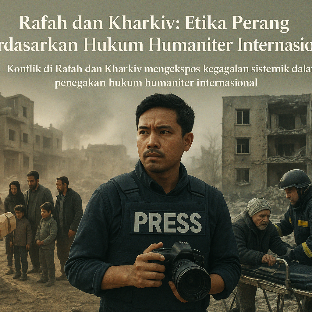 Rafah dan Kharkiv: Etika Perang Berdasarkan Hukum Humaniter Internasional