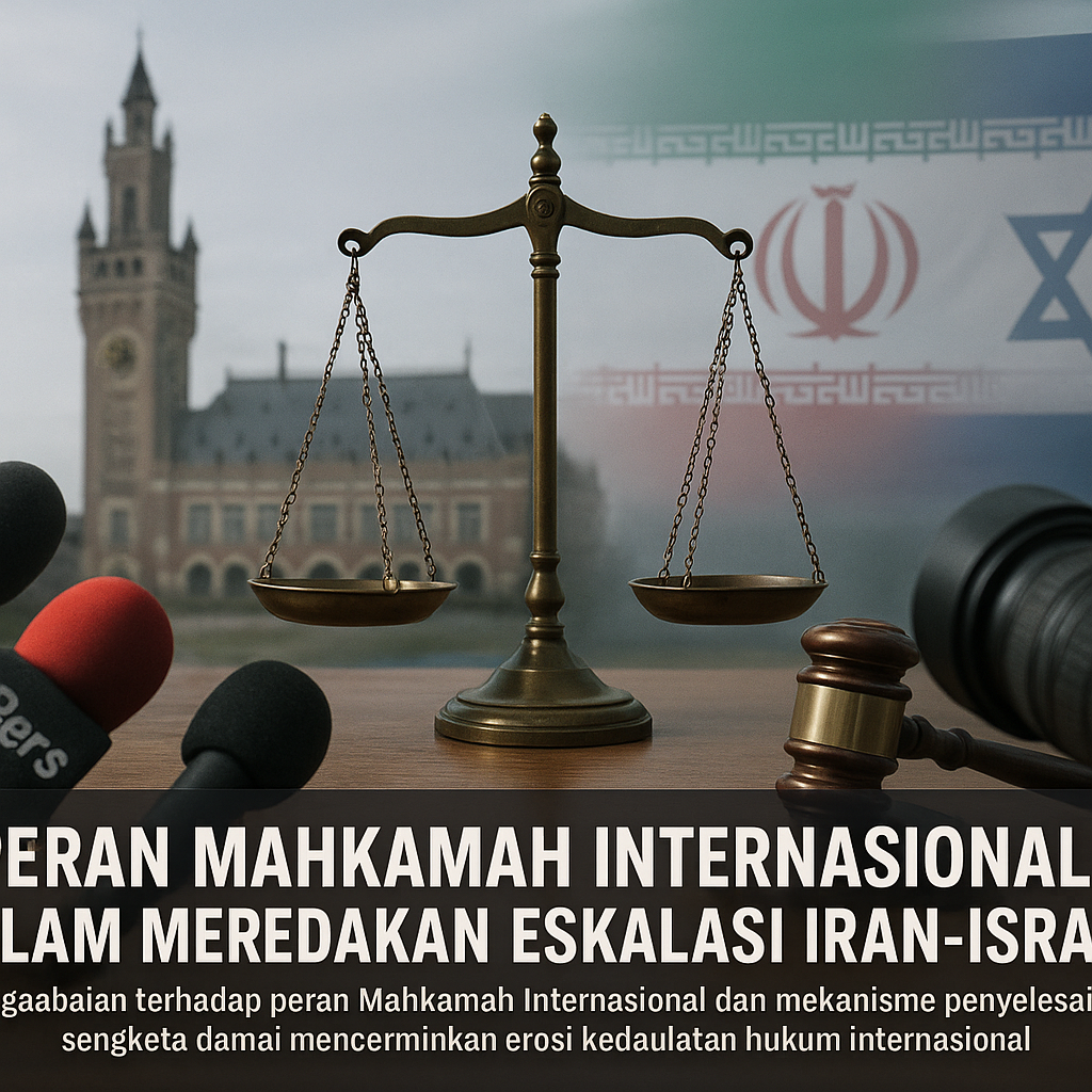 Peran Mahkamah Internasional dalam Meredakan Eskalasi Iran-Israel