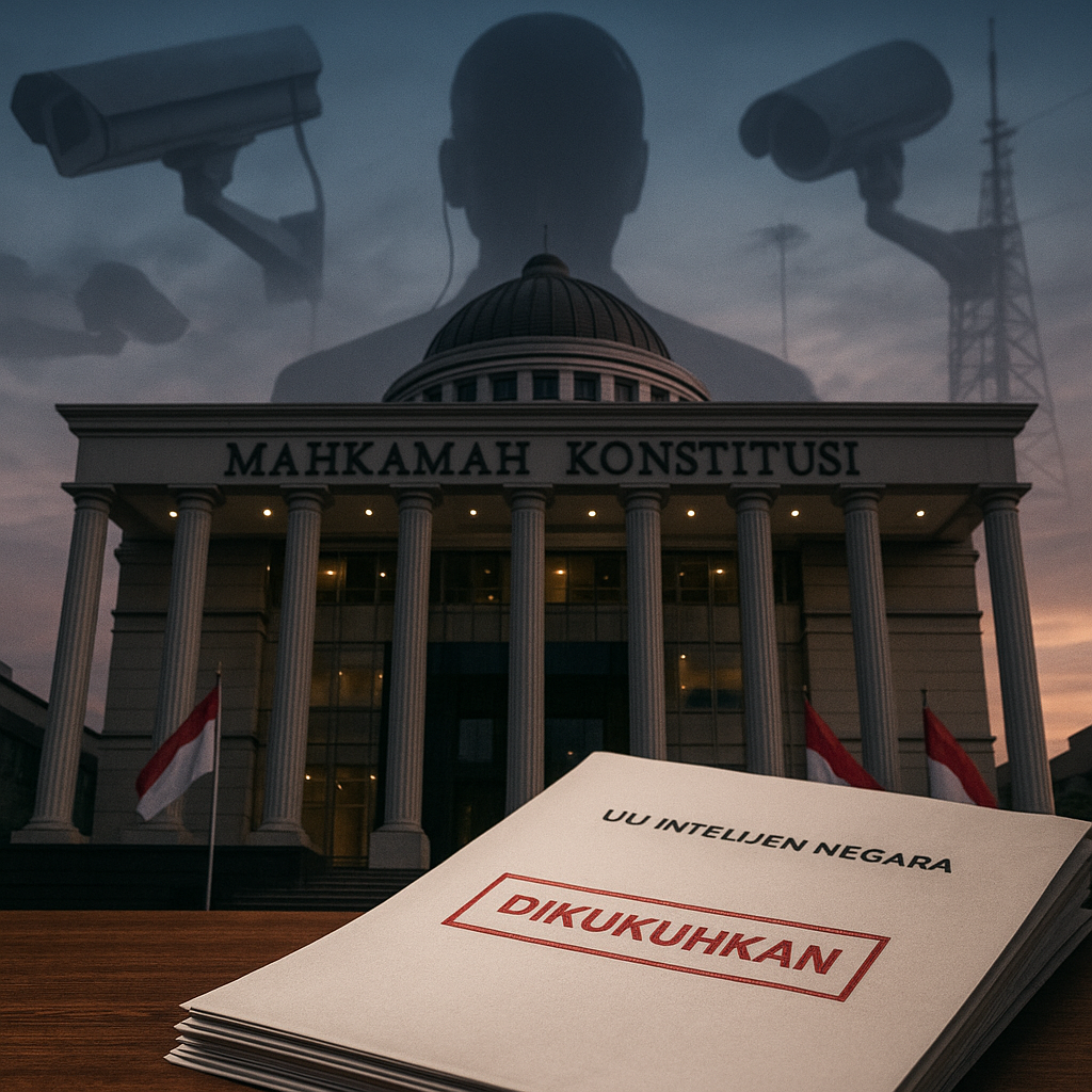 Mahkamah Konstitusi Tolak Gugatan Uji Materi UU Intelijen Negara