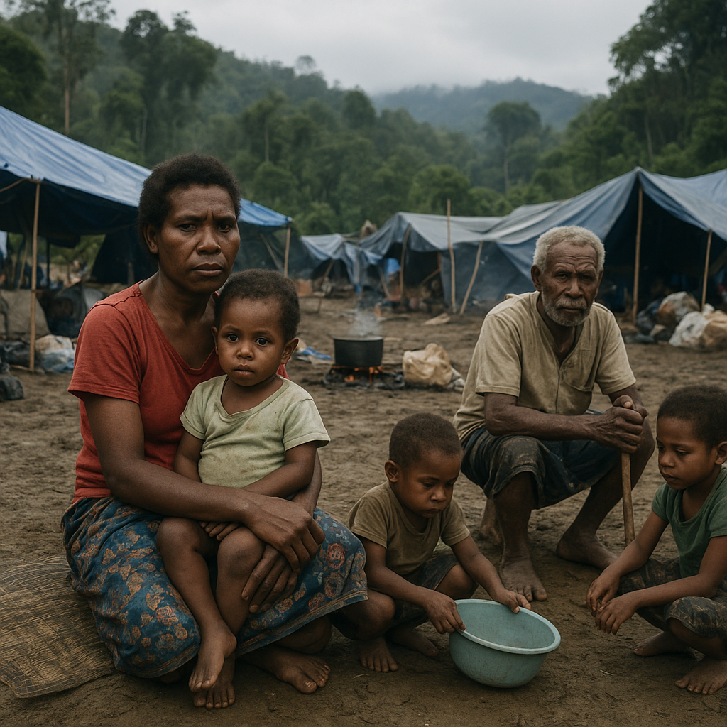Indonesia Abaikan Ratusan Ribu Pengungsi Internal di Tanah Papua