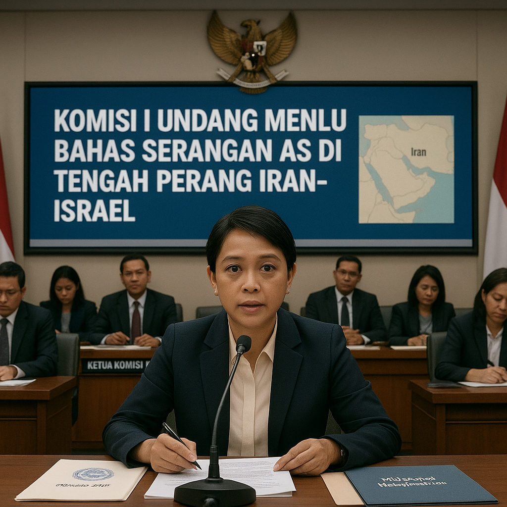 Komisi I undang Menlu bahas serangan AS di tengah perang Iran-Israel