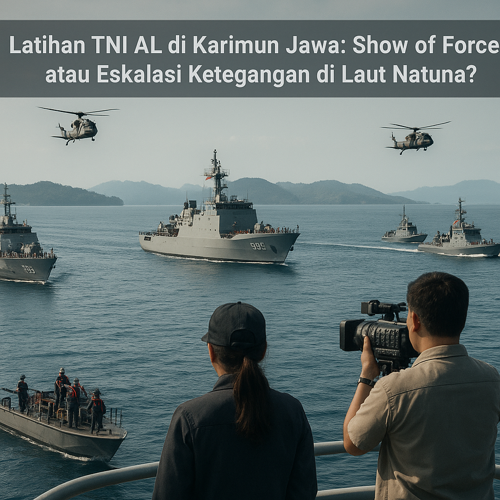 Latihan TNI AL di Karimun Jawa: Show of Force atau Eskalasi Ketegangan di Laut Natuna?