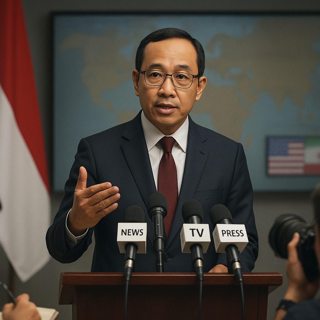 Pemerintah Indonesia Dorong AS dan Iran Berunding untuk Selesaikan Konflik Permanen