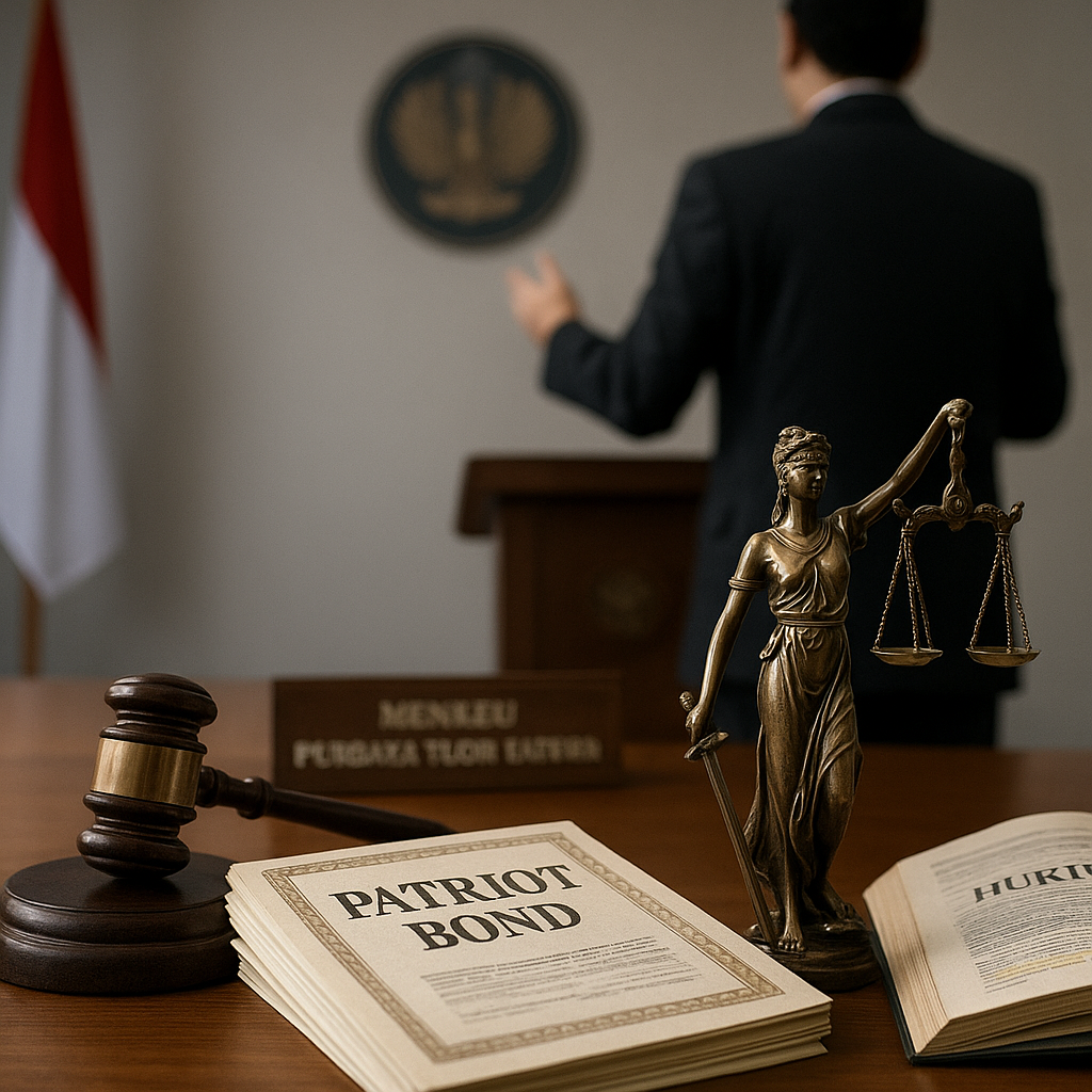 Menkeu Tegaskan Imunitas Patriot Bond Terbatas, Tapi Prinsip Hukum Masih Bermasalah