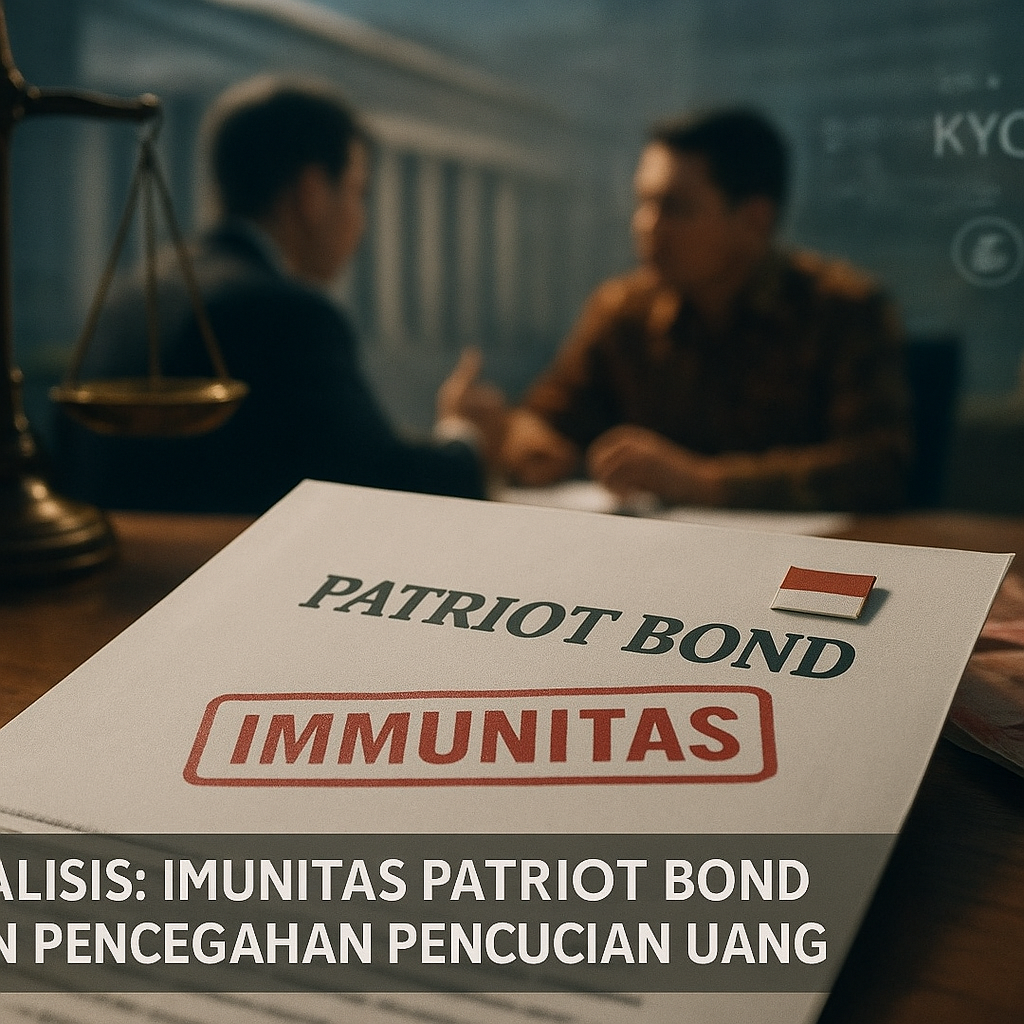 Analisis: Imunitas Patriot Bond dalam Perspektif Hukum Internasional dan Pencegahan Pencucian Uang
