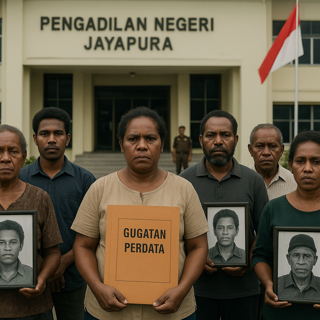 Dugaan Pelanggaran HAM di Nduga: Keluarga Korban Gugat Negara ke Pengadilan Negeri Jayapura