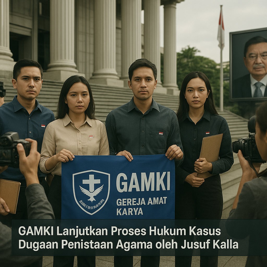 GAMKI Lanjutkan Proses Hukum Kasus Dugaan Penistaan Agama oleh Jusuf Kalla, Menegaskan Kesetaraan di Hadapan Hukum