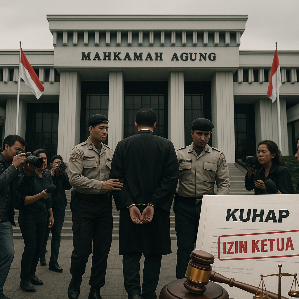Penangkapan Hakim Harus Seizin Ketua MA Disebut untuk Cegah Intervensi Eksekutif