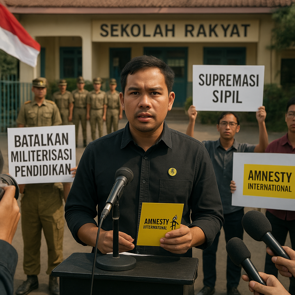 Amnesty International Desak Batalkan Rencana Taruna Akmil Didik Siswa Sekolah Rakyat