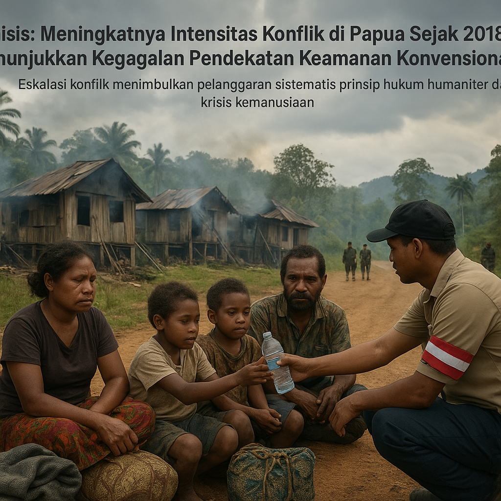 Analisis: Meningkatnya Intensitas Konflik di Papua Sejak 2018 Menunjukkan Kegagalan Pendekatan Keamanan Konvensional