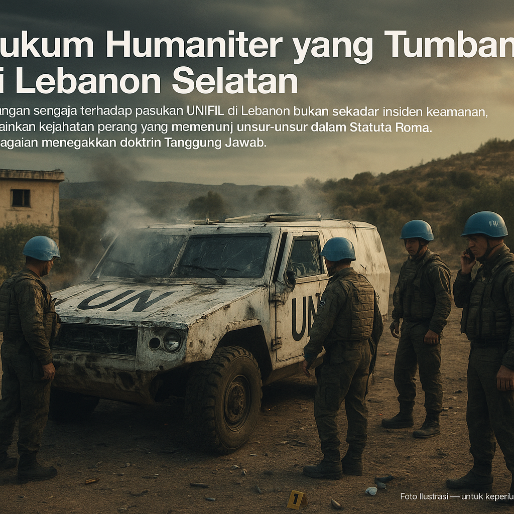 Hukum Humaniter yang Tumbang di Lebanon Selatan