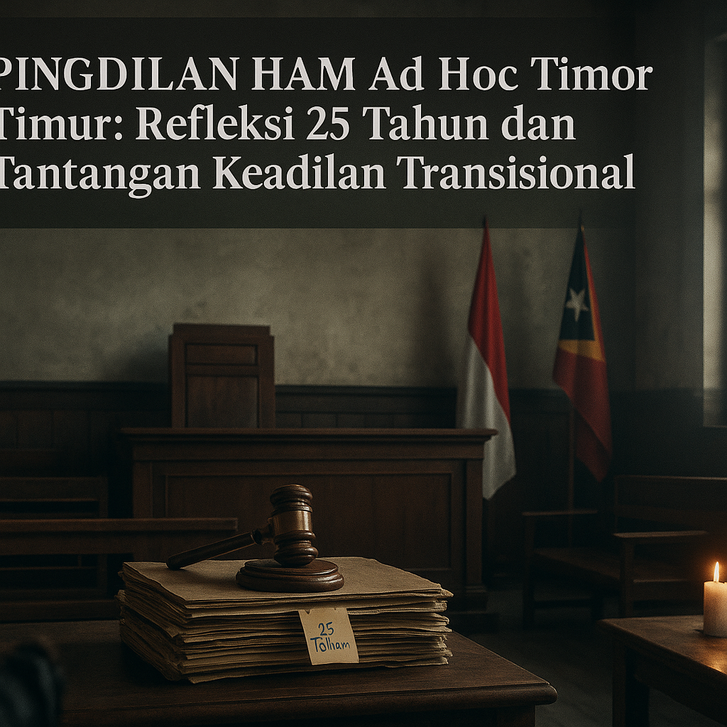 Pengadilan HAM Ad Hoc Timor Timur: Refleksi 25 Tahun dan Tantangan Keadilan Transisional