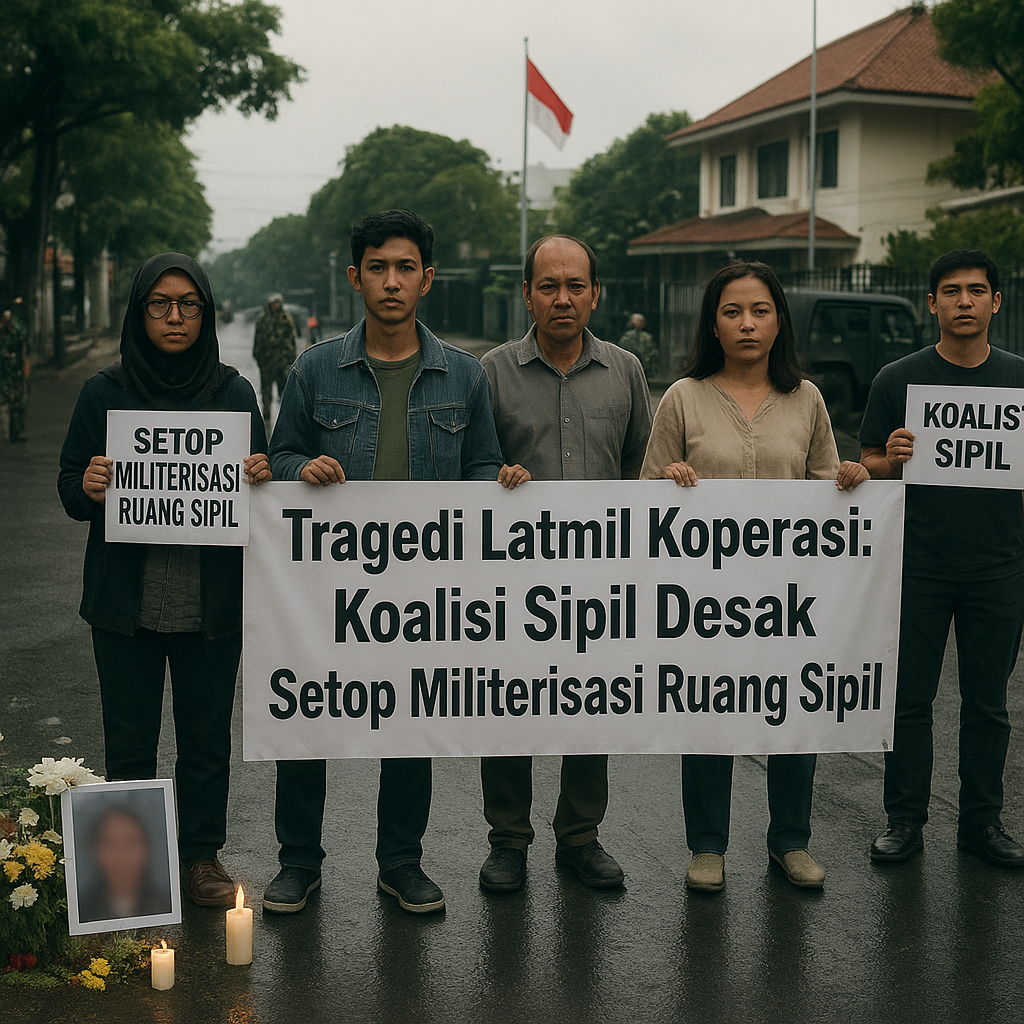 Tragedi Latmil Koperasi: Koalisi Sipil Desak Setop Militerisasi Ruang Sipil