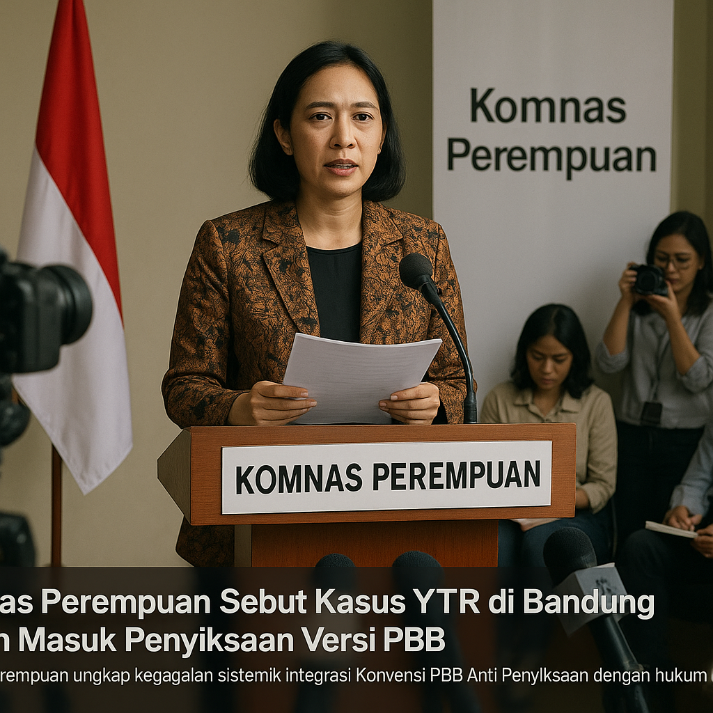 Komnas Perempuan Sebut Kasus YTR di Bandung Belum Masuk Penyiksaan Versi PBB