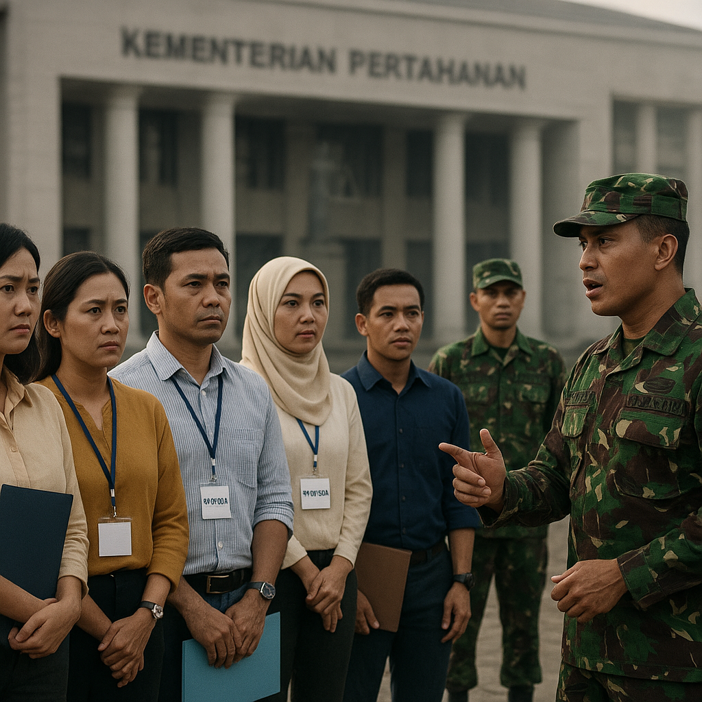 Kemhan Ungkap Alasan Calon Pengelola Koperasi Ikut Latihan Militer