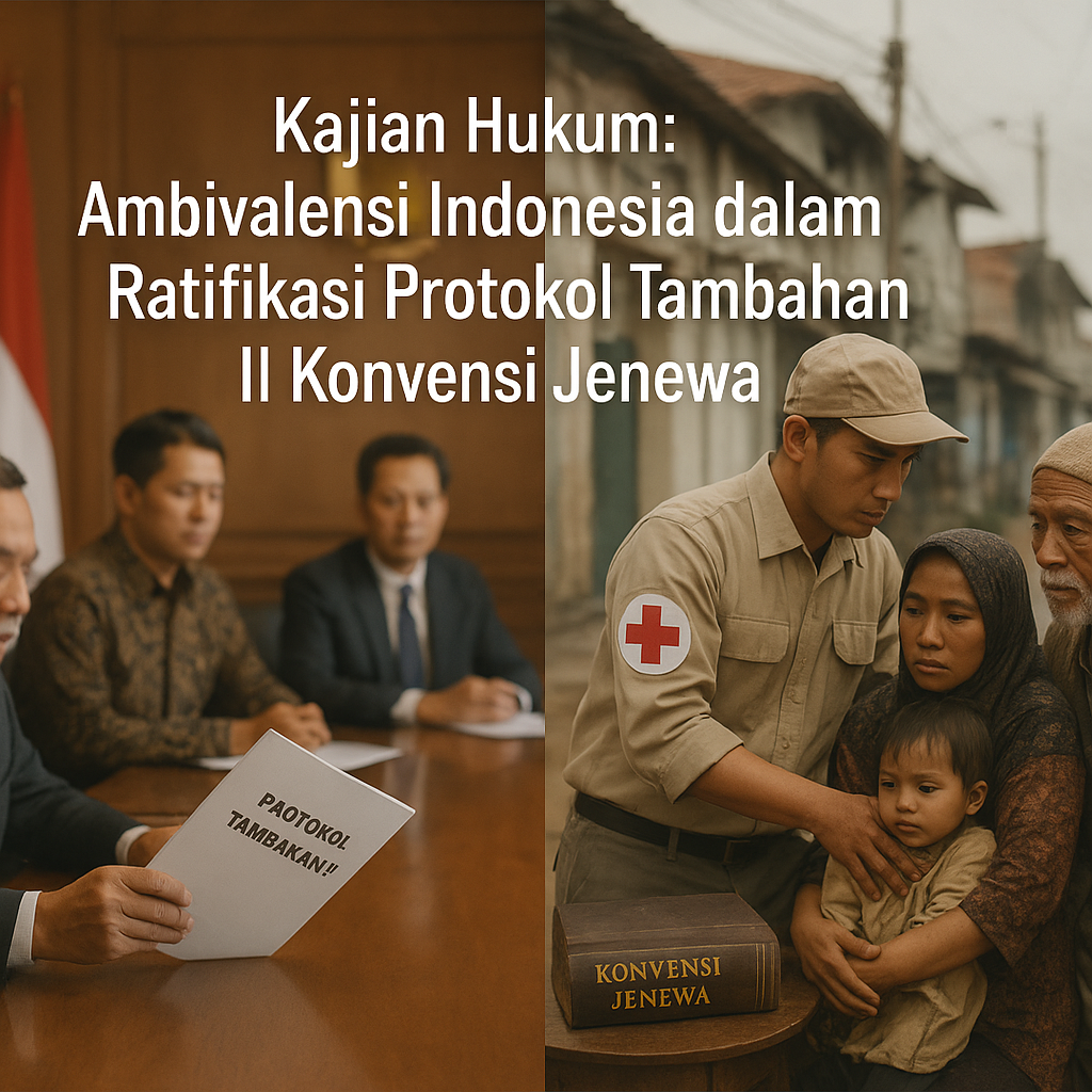 Kajian Hukum: Ambivalensi Indonesia dalam Ratifikasi Protokol Tambahan Konvensi Jenewa