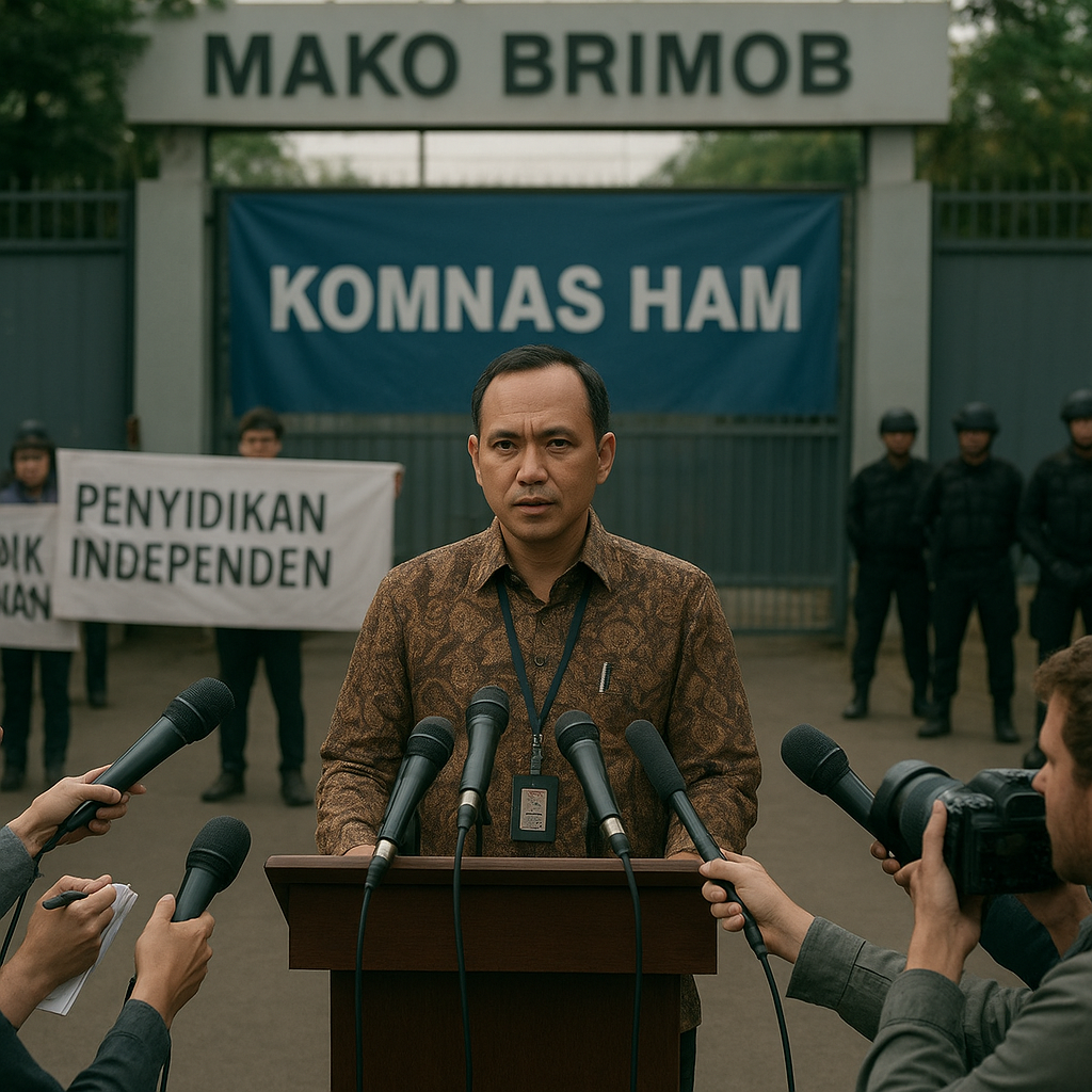 Kasus Dugaan Penyiksaan Tahanan di Mako Brimob: Komnas HAM Desak Penyidikan Independen dan Pengadilan Militer yang Transparan