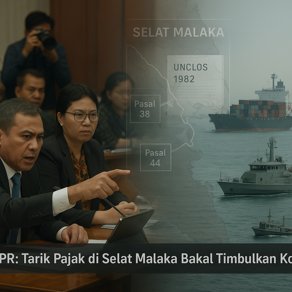 DPR: Tarik Pajak di Selat Malaka Bakal Timbulkan Konflik Baru
