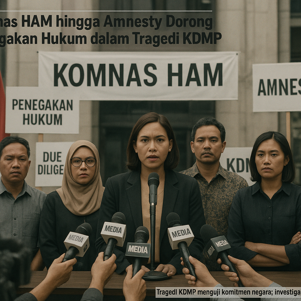 Komnas HAM hingga Amnesty Dorong Penegakan Hukum dalam Tragedi KDMP
