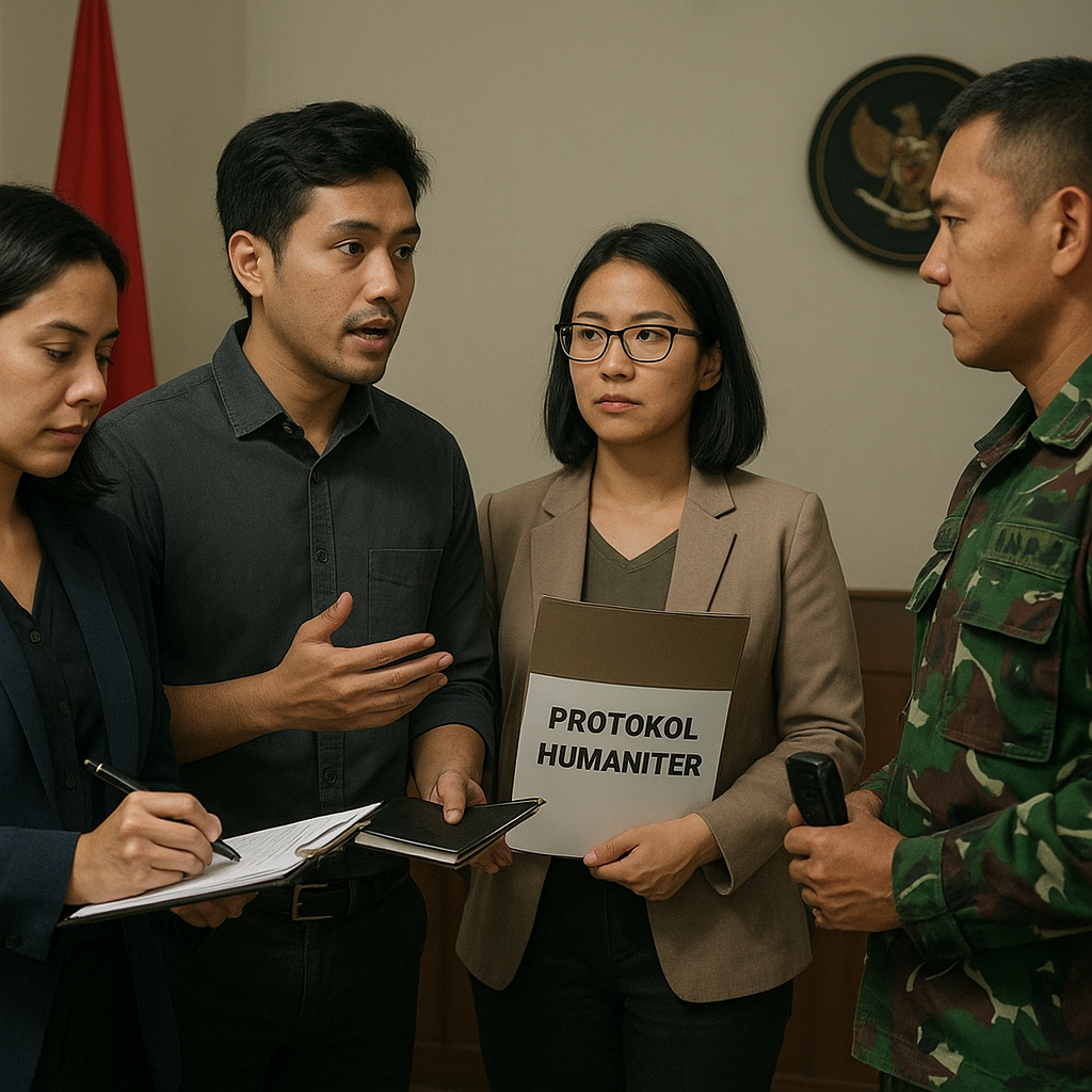 Peran Aktivis Hukum dalam Mengawasi Implementasi Protokol Humaniter oleh TNI