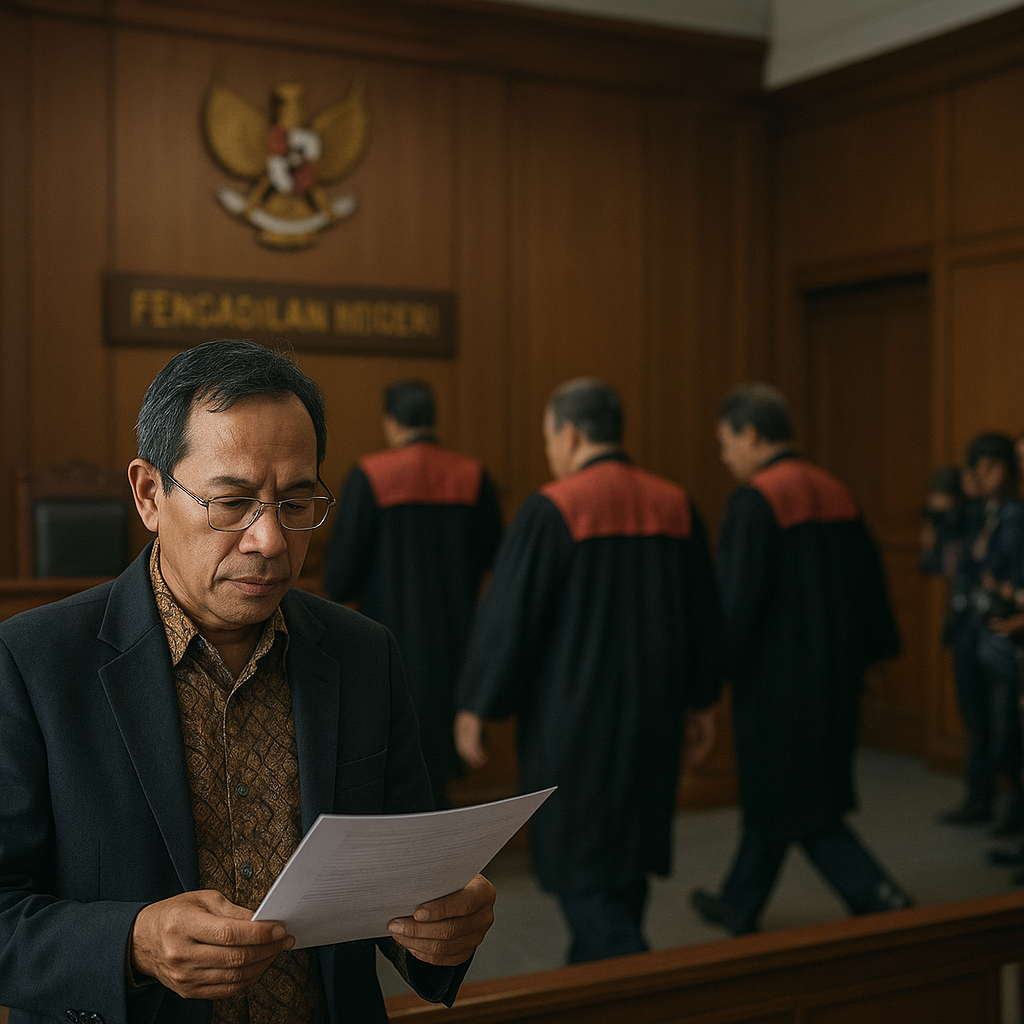 Dosen Hukum Baca Sikap Hakim Usai Bacakan Vonis Nadiem Makarim: Perspektif Etika Peradilan