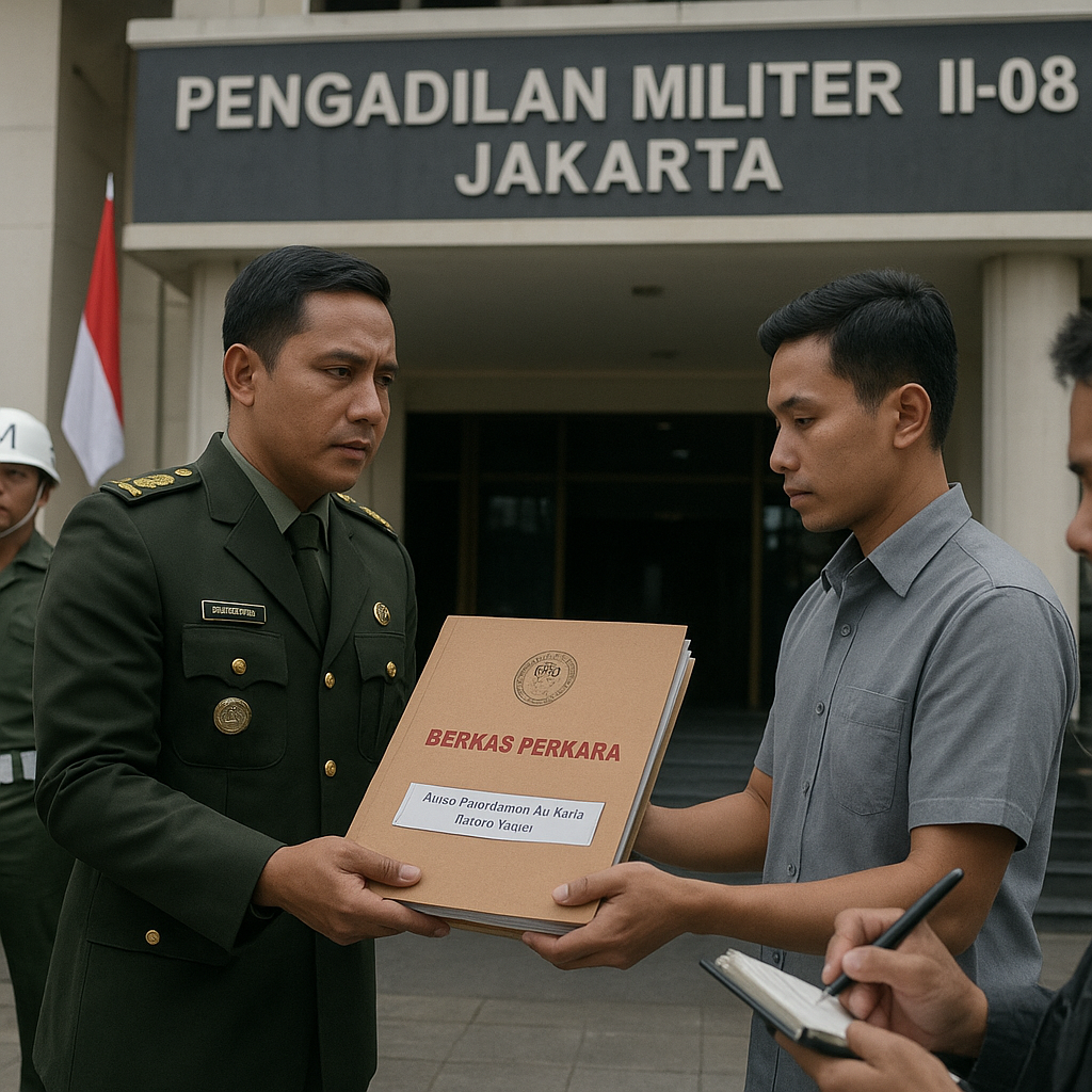Babak Baru Kasus Penyiraman Air Keras Andrie Yunus, Segera Disidang di Pengadilan Militer
