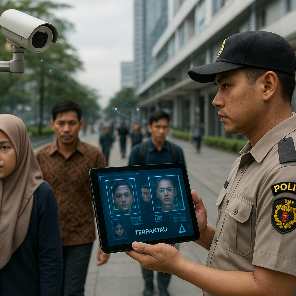 Penggunaan Teknologi Pengenalan Wajah oleh Aparat: Di Mana Batas antara Keamanan dan Privasi dalam Negara Hukum?